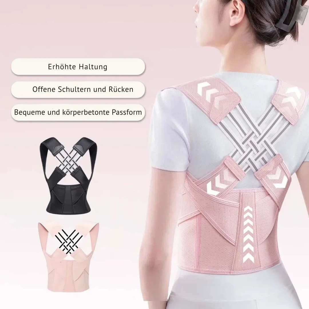PostureFit™ | Verstellbarer Rückenstützgürtel für die Ausrichtung von Taille und Wirbelsäule