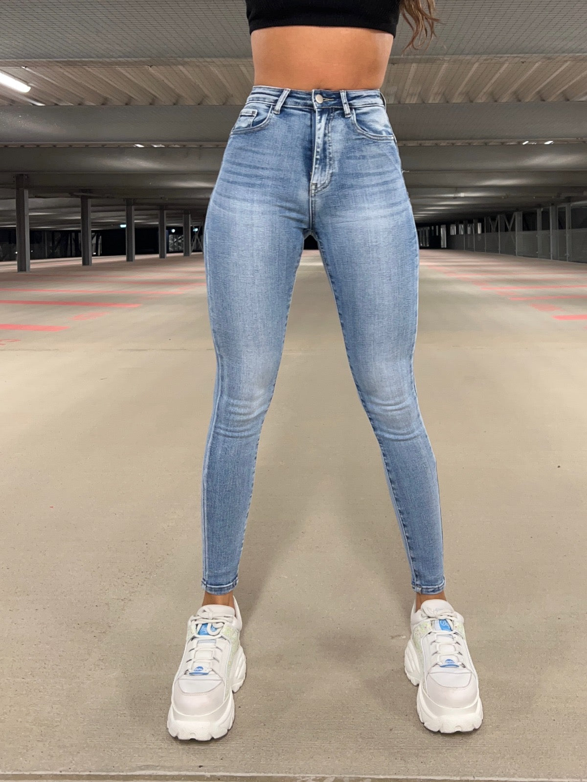 Skinny Jeans Livia Blau